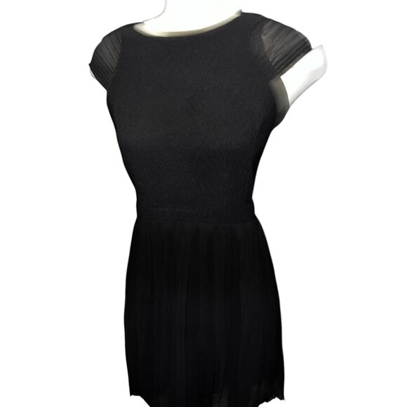 Altard State Womens Black Pleated A-Line Dress Size Medium - Picture 15 of 16